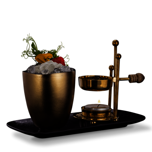 Exceptional cocktail of the Eatrenalin bar Exceptional cocktail of the Eatrenalin bar